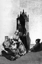 Una famiglia ebrea del Marocco, 1878